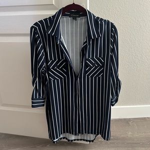 G Collection button down shirt. Size S